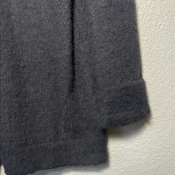 Velvet Cozy Grey Cardigan Sweater Small - Picture 2 of 7